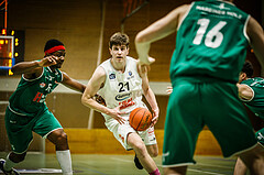 Basketball, Basketball Zweite Liga, Grunddurchgang 15.Runde, BBC Nord Dragonz, Future Team Steiermark, Lukas Knor (21)