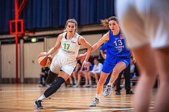 Basketball Basketball Damen Superliga 2021/22, Grunddurchgang 11.Runde Basket Flames vs. Vienna D.C. Timberwolves
