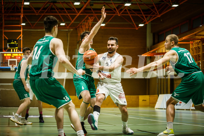 Basketball, Basketball Zweite Liga, Grunddurchgang 15.Runde, BBC Nord Dragonz, Future Team Steiermark, Petar Cosic (3)