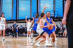 Basketball Basketball Damen Superliga 2021/22, Grunddurchgang 11.Runde Basket Flames vs. Vienna D.C. Timberwolves
