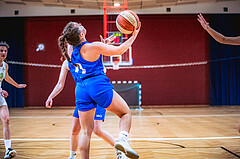 Basketball Basketball Damen Superliga 2021/22, Grunddurchgang 11.Runde Basket Flames vs. Vienna D.C. Timberwolves

