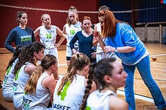 Basketball Basketball Damen Superliga 2021/22, Grunddurchgang 11.Runde Basket Flames vs. Vienna D.C. Timberwolves
