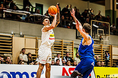 Basketball, Basketball Zweite Liga 2023/24, Viertelfinale Spiel 2, Mattersburg Rocks, Kufstein Towers, Petar Zivkovic (8)