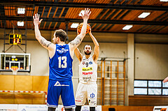 Basketball, Basketball Zweite Liga 2023/24, Viertelfinale Spiel 2, Mattersburg Rocks, Kufstein Towers, Tobias Winkler (9)