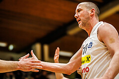 Basketball, Basketball Zweite Liga 2023/24, Viertelfinale Spiel 2, Mattersburg Rocks, Kufstein Towers, Corey Hallett (13)