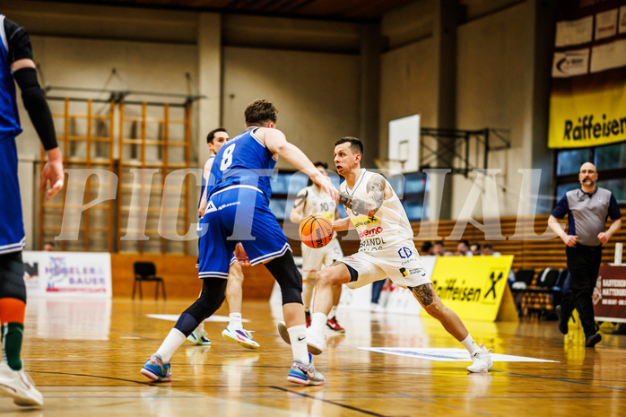 Basketball, Basketball Zweite Liga 2023/24, Viertelfinale Spiel 2, Mattersburg Rocks, Kufstein Towers, Petar Zivkovic (8)