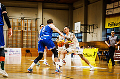 Basketball, Basketball Zweite Liga 2023/24, Viertelfinale Spiel 2, Mattersburg Rocks, Kufstein Towers, Petar Zivkovic (8)