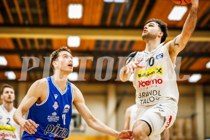 Basketball, Basketball Zweite Liga 2023/24, Viertelfinale Spiel 2, Mattersburg Rocks, Kufstein Towers, Julian Alper (10)