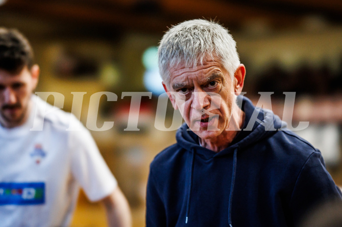 Basketball, Basketball Zweite Liga 2023/24, Viertelfinale Spiel 2, Mattersburg Rocks, Kufstein Towers, Markus Thurner (Ass. Coach)
