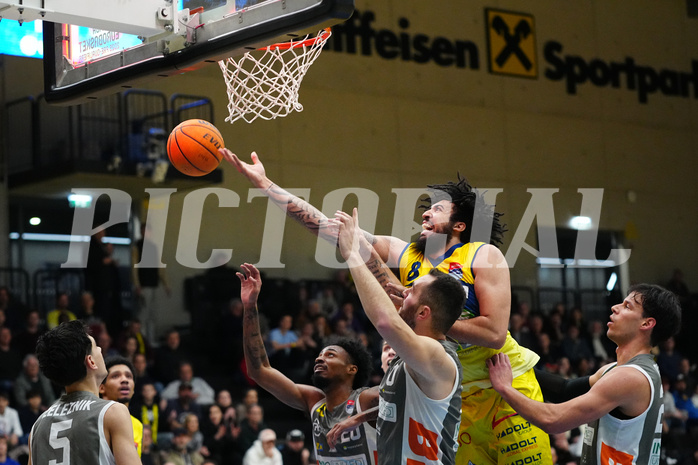 Win2day Basketball Superliga 2023/24, 3. Platzierungsrunde, UBSC Graz vs. Klosterneuburg


