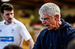 Basketball, Basketball Zweite Liga 2023/24, Viertelfinale Spiel 2, Mattersburg Rocks, Kufstein Towers, Markus Thurner (Ass. Coach)