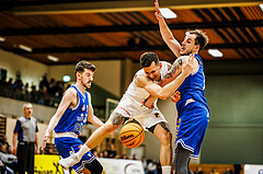 Basketball, Basketball Zweite Liga 2023/24, Viertelfinale Spiel 2, Mattersburg Rocks, Kufstein Towers, Petar Zivkovic (8)