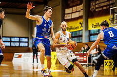 Basketball, Basketball Zweite Liga 2023/24, Viertelfinale Spiel 2, Mattersburg Rocks, Kufstein Towers, Dominik Alturban (6)