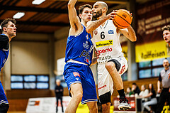 Basketball, Basketball Zweite Liga 2023/24, Viertelfinale Spiel 2, Mattersburg Rocks, Kufstein Towers, Dominik Alturban (6)