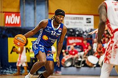 Basketball, Basketball Austria Cup 2024/25, Viertelfinale, Traiskirchen Lions, Oberwart Gunners, Quincy Diggs (13)