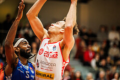 Basketball, Basketball Austria Cup 2024/25, Viertelfinale, Traiskirchen Lions, Oberwart Gunners, Noah Oguamalam (20)