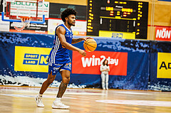Basketball, Basketball Austria Cup 2024/25, Viertelfinale, Traiskirchen Lions, Oberwart Gunners, Caleb Fields (4)