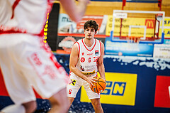 Basketball, Basketball Austria Cup 2024/25, Viertelfinale, Traiskirchen Lions, Oberwart Gunners, Aleksej Kostic (6)