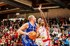Basketball, Basketball Austria Cup 2024/25, Viertelfinale, Traiskirchen Lions, Oberwart Gunners, Edi Patekar (9)