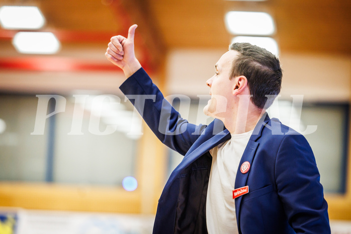 Basketball, Basketball Austria Cup 2024/25, Viertelfinale, Traiskirchen Lions, Oberwart Gunners, Benedikt Danek (Head Coach)