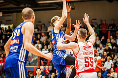 Basketball, Basketball Austria Cup 2024/25, Viertelfinale, Traiskirchen Lions, Oberwart Gunners, Florian Köppel (8)