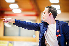 Basketball, Basketball Austria Cup 2024/25, Viertelfinale, Traiskirchen Lions, Oberwart Gunners, Benedikt Danek (Head Coach)