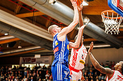 Basketball, Basketball Austria Cup 2024/25, Viertelfinale, Traiskirchen Lions, Oberwart Gunners, Edi Patekar (9)