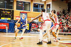 Basketball, Basketball Austria Cup 2024/25, Viertelfinale, Traiskirchen Lions, Oberwart Gunners, Sebastian Käferle (7)