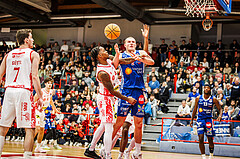Basketball, Basketball Austria Cup 2024/25, Viertelfinale, Traiskirchen Lions, Oberwart Gunners, Edi Patekar (9)
