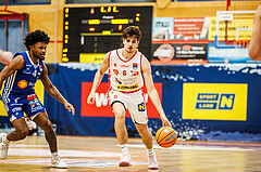Basketball, Basketball Austria Cup 2024/25, Viertelfinale, Traiskirchen Lions, Oberwart Gunners, Aleksej Kostic (6)