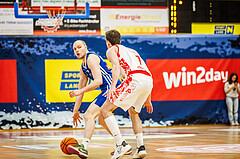 Basketball, Basketball Austria Cup 2024/25, Viertelfinale, Traiskirchen Lions, Oberwart Gunners, Sebastian Käferle (7)