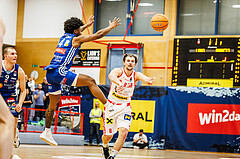 Basketball, Basketball Austria Cup 2024/25, Viertelfinale, Traiskirchen Lions, Oberwart Gunners, Moritz Lanegger-Rest (8)