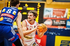 Basketball, Basketball Austria Cup 2024/25, Viertelfinale, Traiskirchen Lions, Oberwart Gunners, Moritz Lanegger-Rest (8)