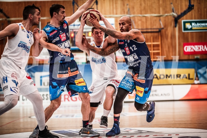 Basketball, ABL 2017/18, Grunddurchgang 33.Runde, Oberwart Gunners, Kapfenberg Bulls, Jakob Szkutta (4)
