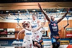 Basketball, ABL 2017/18, Grunddurchgang 33.Runde, Oberwart Gunners, Kapfenberg Bulls, Jakob Szkutta (4)