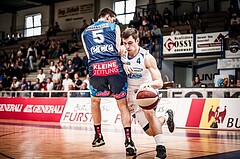 Basketball, ABL 2017/18, Grunddurchgang 33.Runde, Oberwart Gunners, Kapfenberg Bulls, Jakob Szkutta (4)