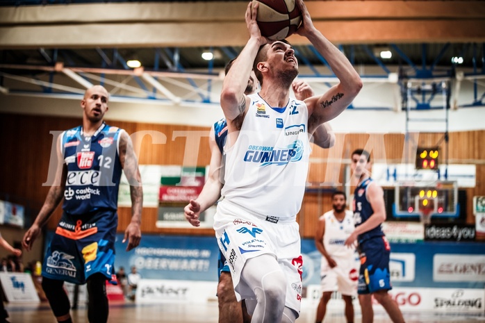 Basketball, ABL 2017/18, Grunddurchgang 33.Runde, Oberwart Gunners, Kapfenberg Bulls, Benjamin Blazevic (12)