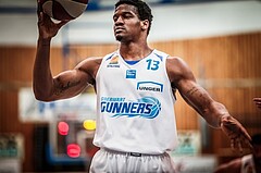 Basketball, ABL 2017/18, Grunddurchgang 33.Runde, Oberwart Gunners, Kapfenberg Bulls, Marcel White (13)