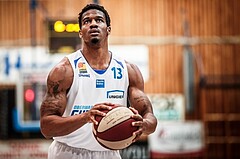 Basketball, ABL 2017/18, Grunddurchgang 33.Runde, Oberwart Gunners, Kapfenberg Bulls, Marcel White (13)