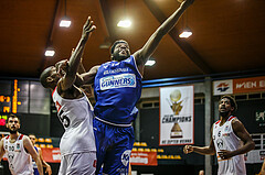 Basketball, bet-at-home Basketball Superliga 2020/21, Grunddurchgang 7. Runde, BC Vienna, Oberwart Gunners, Quincy Diggs (13)