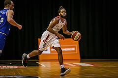 Basketball, bet-at-home Basketball Superliga 2020/21, Grunddurchgang 7. Runde, BC Vienna, Oberwart Gunners, Richaud Pack (4)