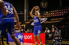 Basketball, bet-at-home Basketball Superliga 2020/21, Grunddurchgang 7. Runde, BC Vienna, Oberwart Gunners, Renato Poljak (16)