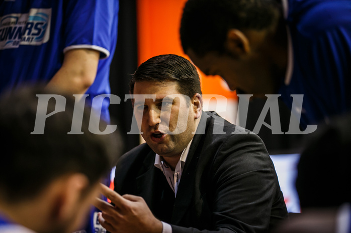 Basketball, bet-at-home Basketball Superliga 2020/21, Grunddurchgang 7. Runde, BC Vienna, Oberwart Gunners, Horst Leitner (Coach)
