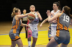 27.02.2022, Basketball Damen Superliga 2021/22, Grunddurchgang, 13.Runde,  
UBSC-DBBC Graz vs. BK Duchess