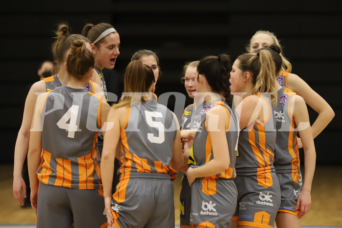 27.02.2022, Basketball Damen Superliga 2021/22, Grunddurchgang, 13.Runde,  
UBSC-DBBC Graz vs. BK Duchess