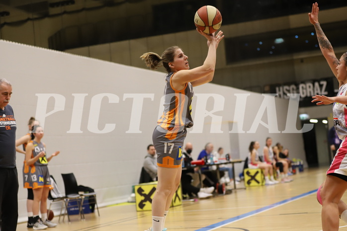 27.02.2022, Basketball Damen Superliga 2021/22, Grunddurchgang, 13.Runde,  
UBSC-DBBC Graz vs. BK Duchess