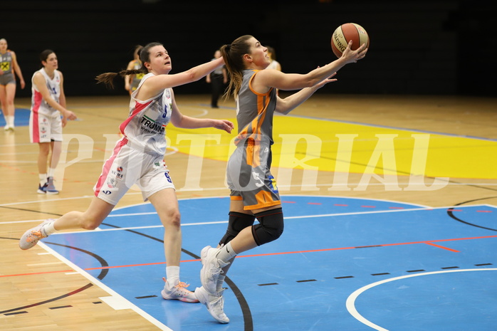 27.02.2022, Basketball Damen Superliga 2021/22, Grunddurchgang, 13.Runde,  
UBSC-DBBC Graz vs. BK Duchess