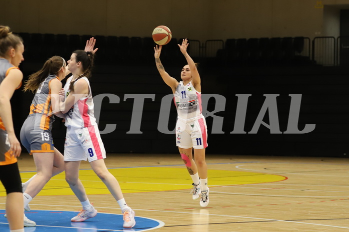 27.02.2022, Basketball Damen Superliga 2021/22, Grunddurchgang, 13.Runde,  
UBSC-DBBC Graz vs. BK Duchess