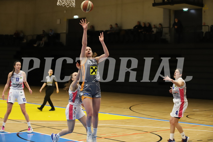 27.02.2022, Basketball Damen Superliga 2021/22, Grunddurchgang, 13.Runde,  
UBSC-DBBC Graz vs. BK Duchess