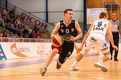 Basketball, ABL 2017/18, Grunddurchgang 5.Runde, Oberwart Gunners, Traiskirchen Lions, Benedikt Danek (9)